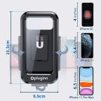 Vodootporni drzac za mobilni telefon Pluginn PI-02 za bicikl slika 6