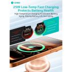 Wireless punjac magnetic Coteci iH-150 Qi2.2 25W crni slika 2