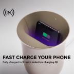 Wireless punjac sa UV zastitom Lexon Oblio LH59N crni slika 3