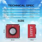 Wireless zvucnik Fantech BS152 OP NeraBox ONE PIECE - LUFFY slika 11