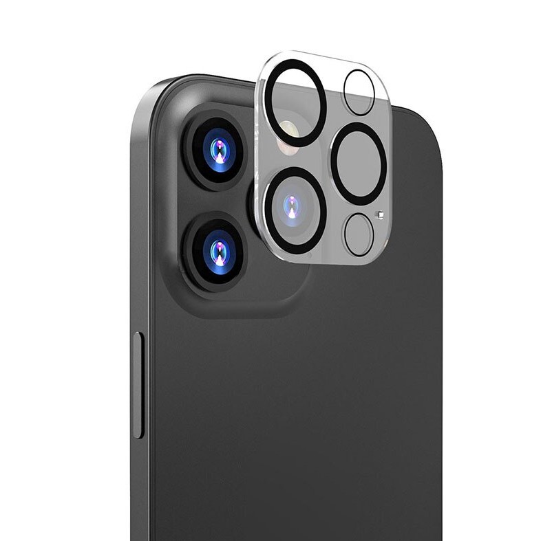 Zastita kamere 3D Full Cover za iPhone 14  Pro Max 6.7 transparent cena 2000 din slika