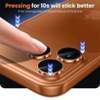 Zastita kamere Full Cover za iPhone 17 Pro Max plava slika 3