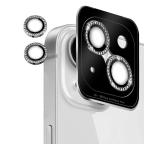 Zastita za kameru Diamond za iPhone 15 6.1 crna slika 2