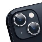 Zastita za kameru Diamond za iPhone 15 6.1 crna slika 5