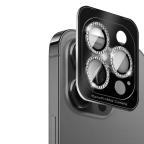 Zastita za kameru Diamond za iPhone 15 Pro Max 6.7 crna slika 2