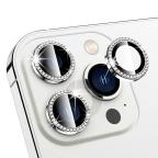 Zastita za kameru Diamond za iPhone 15 Pro Max 6.7 crna slika 5