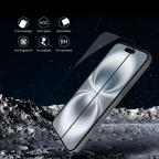 Zastitno staklo Tempered glass Nillkin 3D CP+Max za iPhone 16 Plus 6.7 crni slika 3