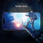Zastitno staklo Tempered glass Nillkin 3D CP+Max za iPhone 16 Plus 6.7 crni slika 8