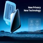 Zastitno staklo Tempered glass Nillkin Guardian Privacy za iPhone 17 Pro Max 6.9 (sa kalupom) slika 3