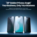 Zastitno staklo Tempered glass Nillkin Guardian Privacy za iPhone 17 Pro Max 6.9 (sa kalupom) slika 5
