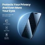 Zastitno staklo Tempered glass Nillkin Guardian Privacy za iPhone 17 Pro Max 6.9 (sa kalupom) slika 6