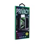 Zastitno staklo Tempered Glass Privacy 2.5D full glue za Xiaomi Redmi 13C crni cena 3000 din slika