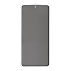 Zastitno staklo Tempered Glass Privacy 2.5D full glue za Xiaomi Redmi Note 13 4G (EU) crni slika 2