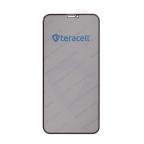 Zastitno staklo Tempered Glass Privacy Teracell Titan 2.5D za iPhone 13/13 Pro/14/16e/17e 6.1 crni slika 2