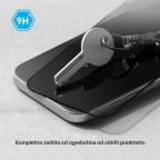 Zastitno staklo Tempered Glass Privacy Teracell Titan 2.5D za iPhone 15 Pro Max 6.7 crni slika 4