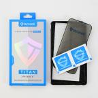 Zastitno staklo Tempered Glass Privacy Teracell Titan 2.5D za iPhone 15 Pro Max 6.7 crni slika 9