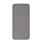 Zastitno staklo Tempered Glass Privacy Teracell Titan 2.5D za iPhone 12/12 Pro 6.1 crni slika 2