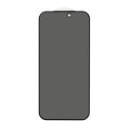 Zastitno staklo Tempered Glass Privacy Teracell Titan 2.5D za iPhone 17 Pro Max 6.9 crni slika 2