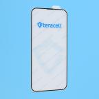 Zastitno staklo Tempered glass Teracell Titan 2.5D 10u1 za iPhone 13/13 Pro/14/16e/17e 6.1 crni slika 2