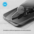Zastitno staklo Tempered glass Teracell Titan 2.5D 10u1 za iPhone 15 Pro Max 6.7 crni slika 6