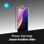 Zastitno staklo Tempered glass Teracell Titan 2.5D za iPhone 15 Pro Max 6.7 crni slika 3