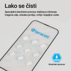 Zastitno staklo Tempered glass Teracell Titan 2.5D za iPhone 15 Pro Max 6.7 crni slika 6